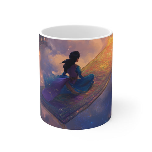 "Magical Genie Flying Coffee Mug"
