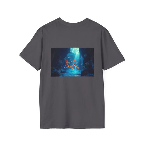 Magical Glowing Koi Sea Cave