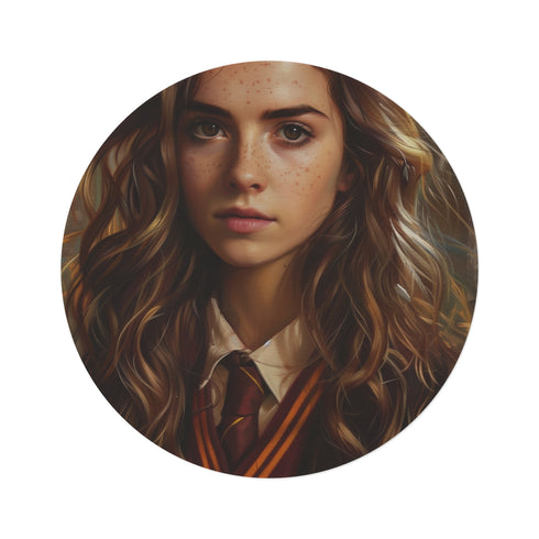 "Magical Hermione Round Rug"