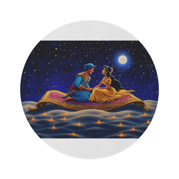 "Magical Jasmine Genie Flying Carpet"