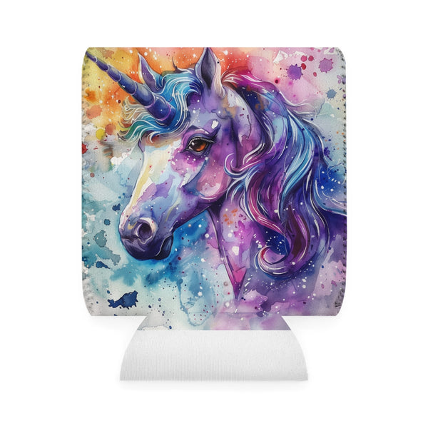 Magical Watercolor Unicorn Can Sleeve