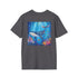 Majestic Blue Whale Graphic Tee