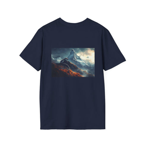 Majestic Dragon Mountain Peak T-shirt