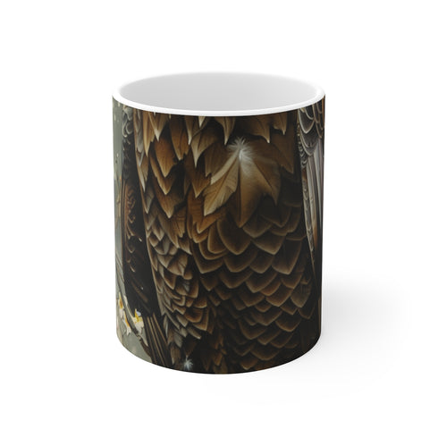 "Majestic Eagle Portrait Coffee Mug"