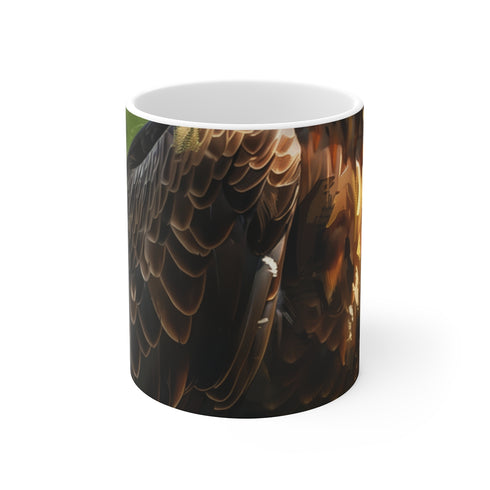 "Majestic Eagle Portrait Mug"