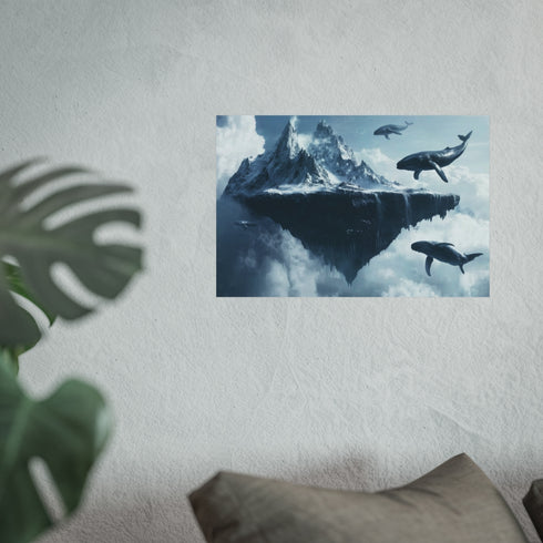 Majestic Floating Mountain Whale Sanctuary