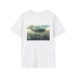 Majestic Flying Whale City T-Shirt