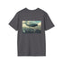 Majestic Flying Whale City T-Shirt