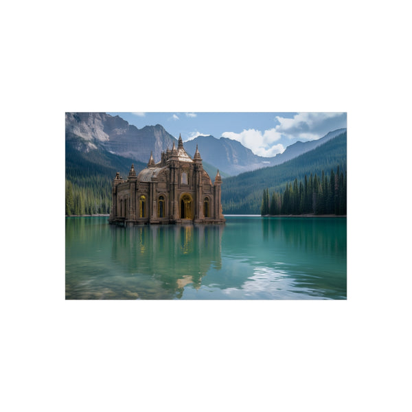 Majestic Glass Temple Dream Lake