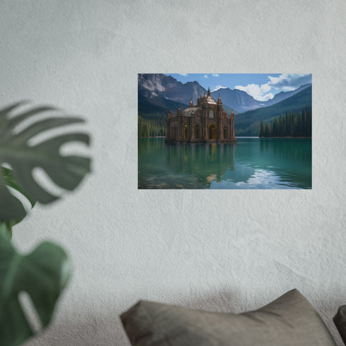 Majestic Glass Temple Dream Lake