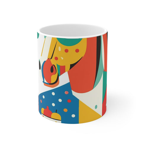 "Majestic Horsehead Man Dining Mug"