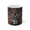 Majestic Lion Crown Coffee Mug