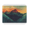 Majestic Mountain Grunge Mouse Pad