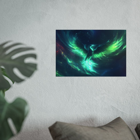 Majestic Northern Lights Phoenix Display