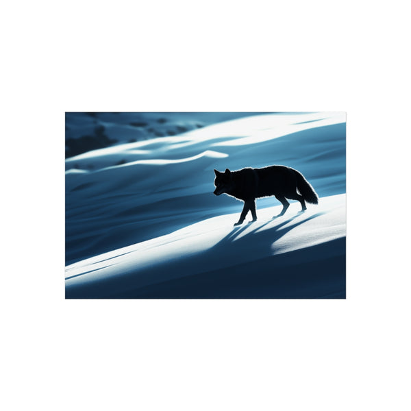 Majestic Shadow Wolf Aurora Dune.