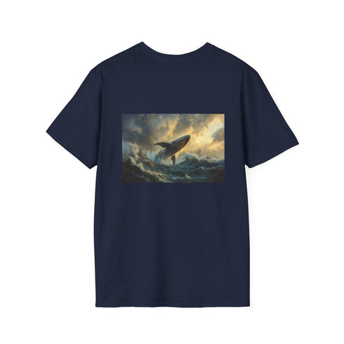 Majestic Storm Whale Breaching Shirt