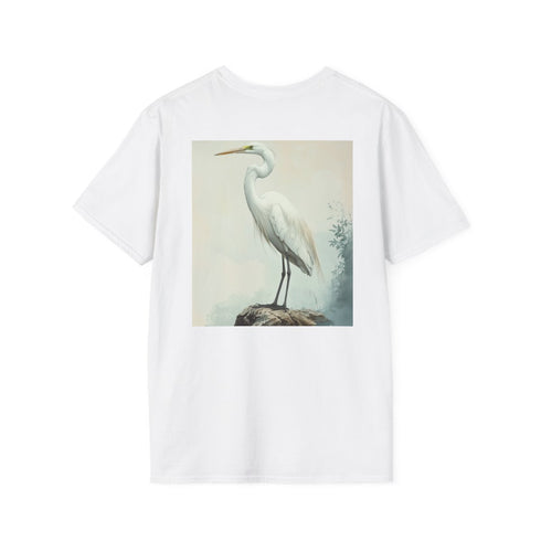 Majestic White Heron Tee