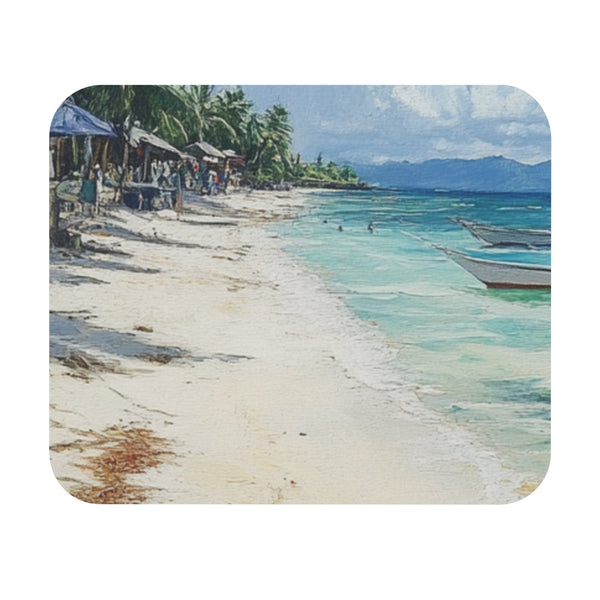Malapascua Island Painting Mouse Pad