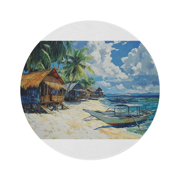 "Malapascua Paradise Round Rug"