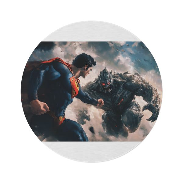 "Man of Steel Battle Rug"