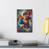Superman canvas print showcasing power and strength in action.