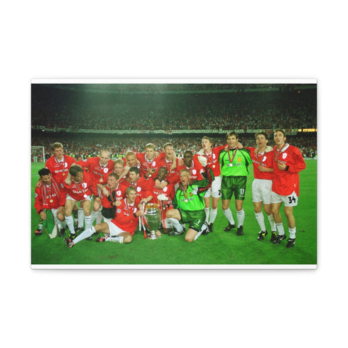 "Man Utd's Historic 99 Treble"