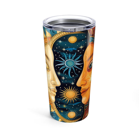 Mandala Sun Moon Drinking Bottle: Hydrate in Harmony!