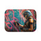 Mandalorian Spray-Paint Bath Mat Design