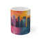 "Manhattan Twilight Skyline Mug"