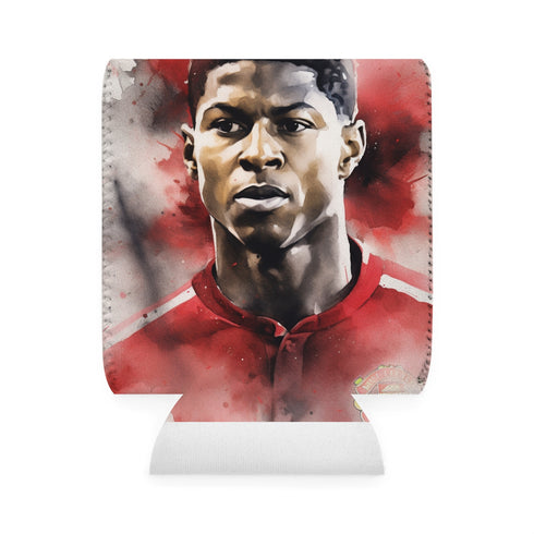 Marcus Rashford Man United Watercolor Can Cooler