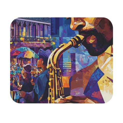 Mardi Gras French Quarter Mouse Pad