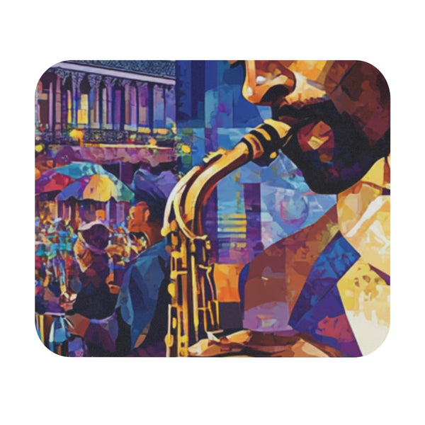 Mardi Gras French Quarter Mouse Pad