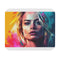 Margot Robbie Neon Watercolor Mousepad