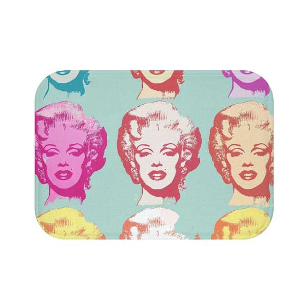 "Marilyn Pop Art Bath Mat"