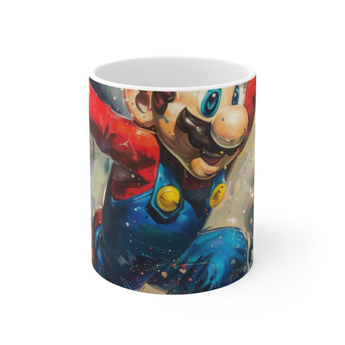 "Mario Masterpiece Mug: Level Up Your Morning"