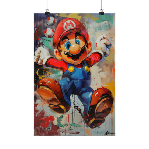 Mario's Paintbrush Adventure: A Masterpiece
