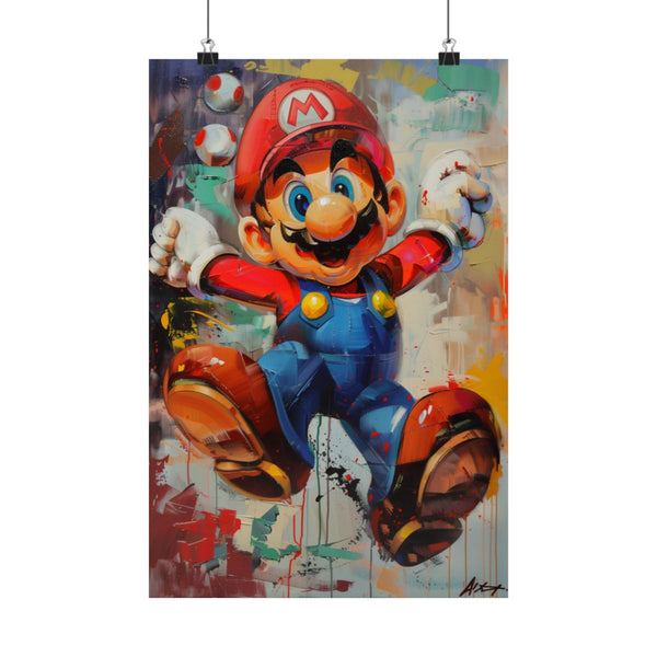 Mario's Paintbrush Adventure: A Masterpiece