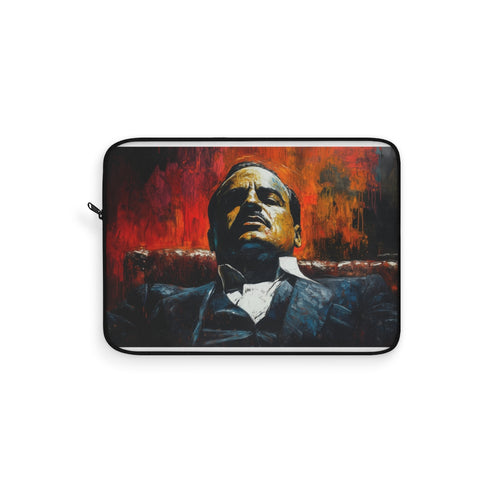 "Marlon Brando-Inspired Laptop Sleeve: Classic Style for Your Tech"