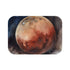 Mars Watercolor Luxury Memory Foam Bath Mat - Top View