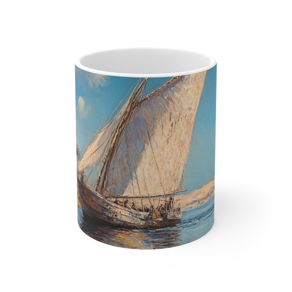 "Marsa Alam Felucca River Mug"