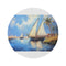 "Marsa Alam River Nile Round Rug"