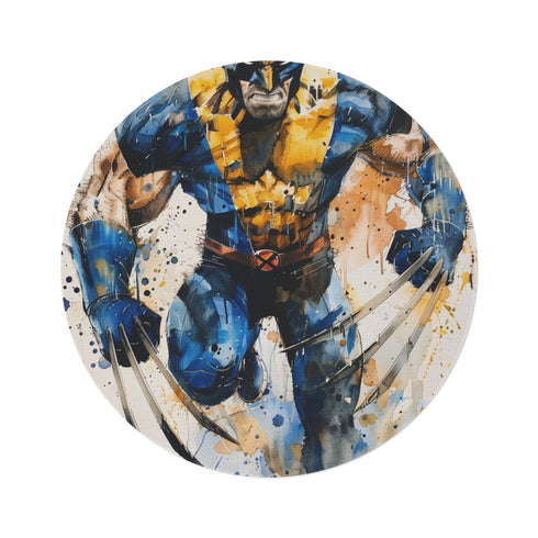 "Marvelous Wolverine Round Rug"