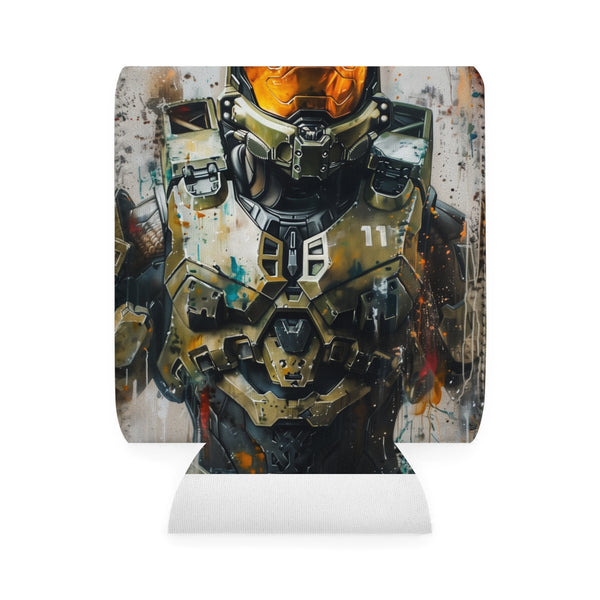 Master Chief Can Cooler Sleeve: Stay Cool With Spartan Style!