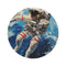 "Masterpiece Round Oil Painting Rug"