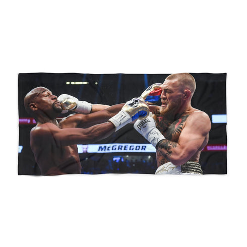 Mayweather vs McGregor Beach Towel