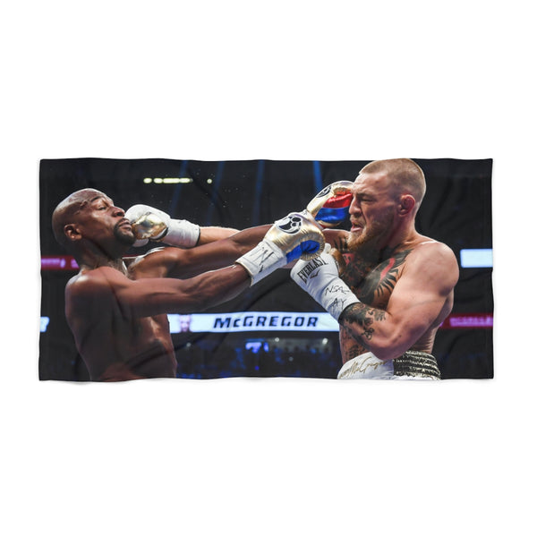 Mayweather vs McGregor Beach Towel