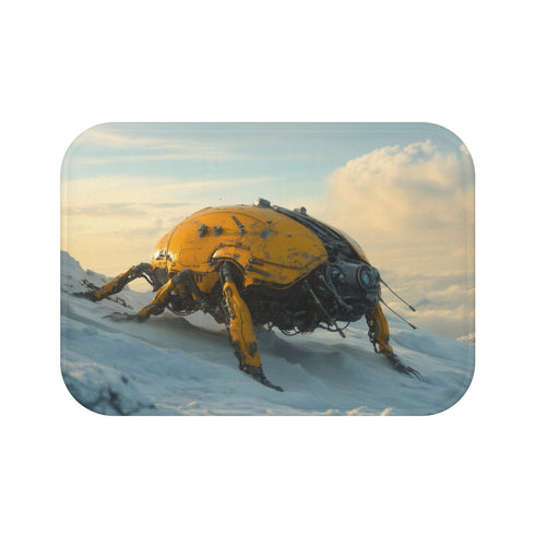 "Mech Beetle Bath Mat Ice"