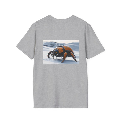 Mech Beetle Crawling Ice Dunes