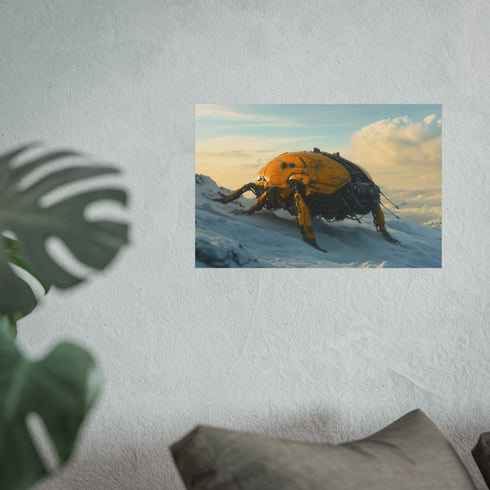 Mech Beetle Exploration on Ice