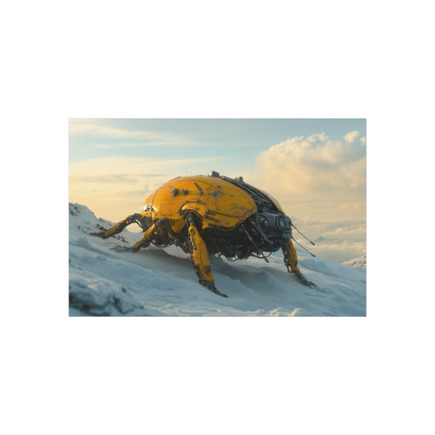 Mech Beetle Exploration on Ice